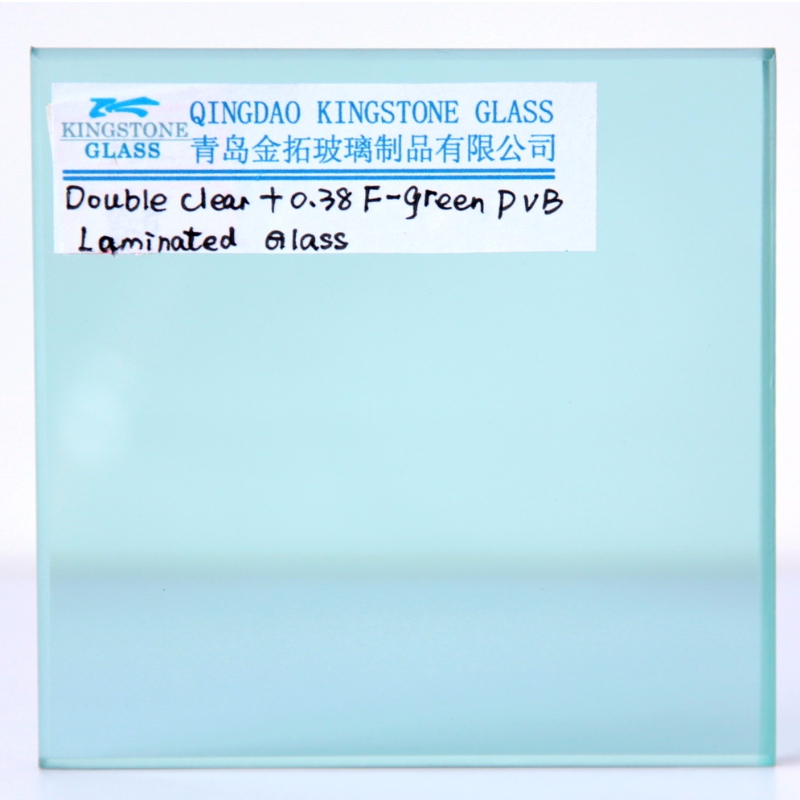 COLORED LAMINATED SAFETY GLASS