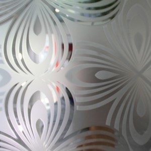 CLEAR ACID ETCHED GLASS